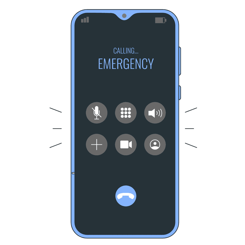 Emergency triage illustration